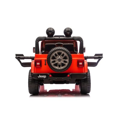 Vaikiškas elektromobilis Wrangler Rubicon LIFT, Oranžinis - 6