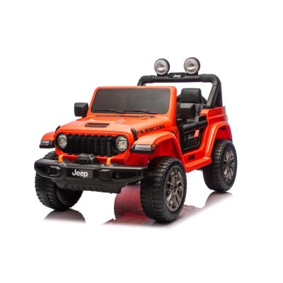 Vaikiškas elektromobilis Wrangler Rubicon LIFT, Oranžinis - 8