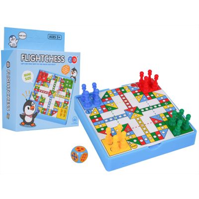 LUDO MINI kelioninis stalo žaidimas pingvinas