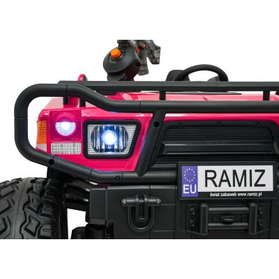 Vaikiškas elektrinis bagis PROSPECTOR 4x4 STRONG, Rožinis