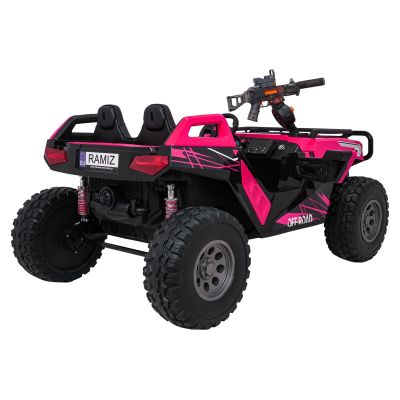 Vaikiškas elektrinis bagis PROSPECTOR 4x4 STRONG, Rožinis