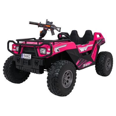Vaikiškas elektrinis bagis PROSPECTOR 4x4 STRONG, Rožinis