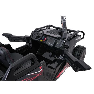 Vaikiškas elektrinis bagis PROSPECTOR 4x4 STRONG, Juodas