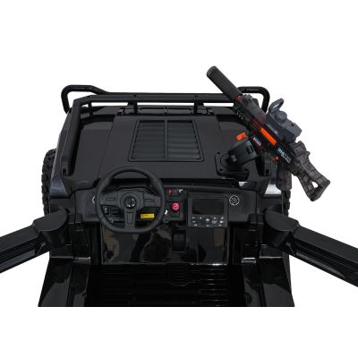 Vaikiškas elektrinis bagis PROSPECTOR 4x4 STRONG, Juodas