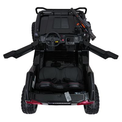 Vaikiškas elektrinis bagis PROSPECTOR 4x4 STRONG, Juodas