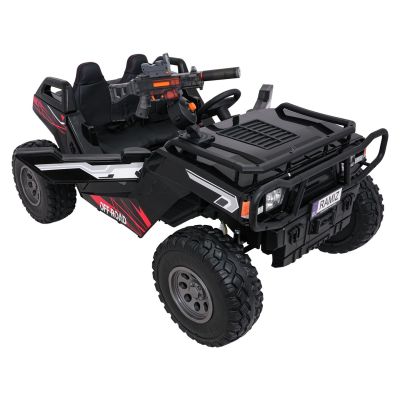Vaikiškas elektrinis bagis PROSPECTOR 4x4 STRONG, Juodas