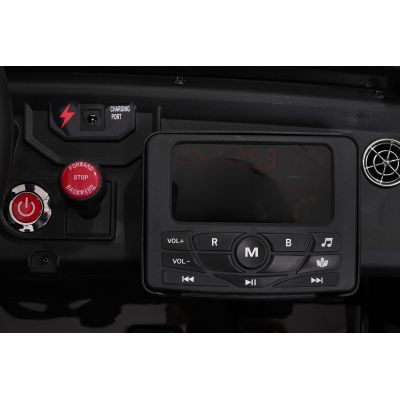 Vaikiškas elektrinis bagis PROSPECTOR 4x4 STRONG, Juodas