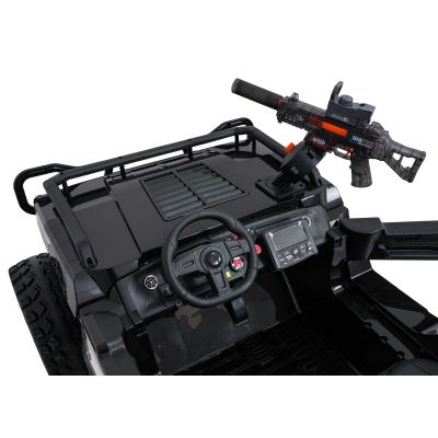 Vaikiškas elektrinis bagis PROSPECTOR 4x4 STRONG, Juodas
