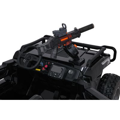 Vaikiškas elektrinis bagis PROSPECTOR 4x4 STRONG, Juodas