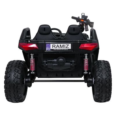 Vaikiškas elektrinis bagis PROSPECTOR 4x4 STRONG, Juodas