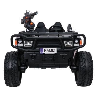 Vaikiškas elektrinis bagis PROSPECTOR 4x4 STRONG, Juodas