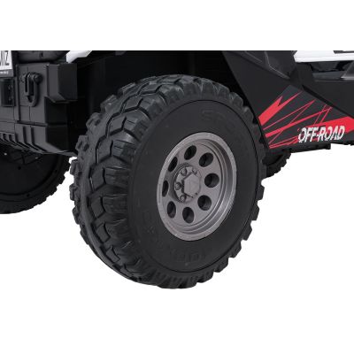 Vaikiškas elektrinis bagis PROSPECTOR 4x4 STRONG, Baltas