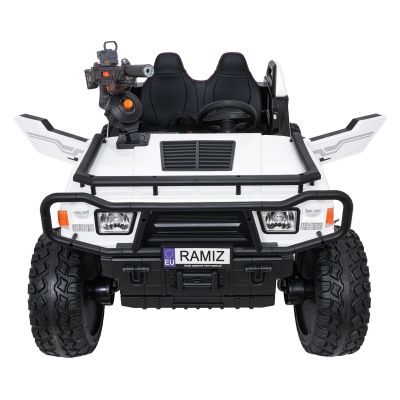 Vaikiškas elektrinis bagis PROSPECTOR 4x4 STRONG, Baltas