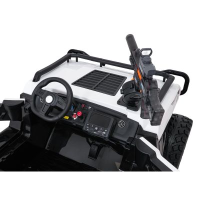 Vaikiškas elektrinis bagis PROSPECTOR 4x4 STRONG, Baltas