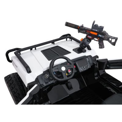Vaikiškas elektrinis bagis PROSPECTOR 4x4 STRONG, Baltas