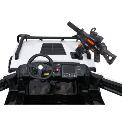 Vaikiškas elektrinis bagis PROSPECTOR 4x4 STRONG, Baltas