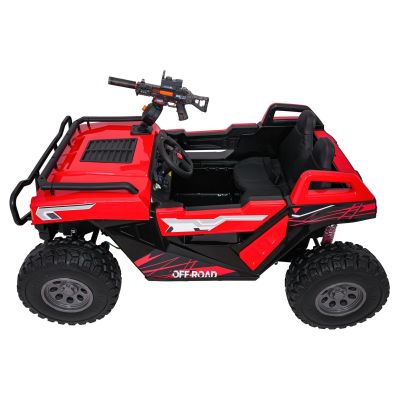 Vaikiškas elektrinis bagis PROSPECTOR 4x4 STRONG, Raudonas