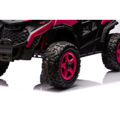 Vaikiškas elektrinis bagis OBSERVER 4x4, Rožinis