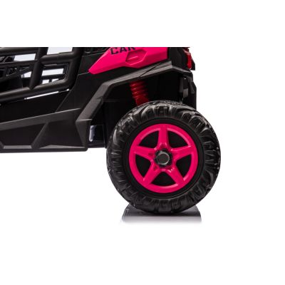 Vaikiškas elektrinis bagis OBSERVER 4x4, Rožinis
