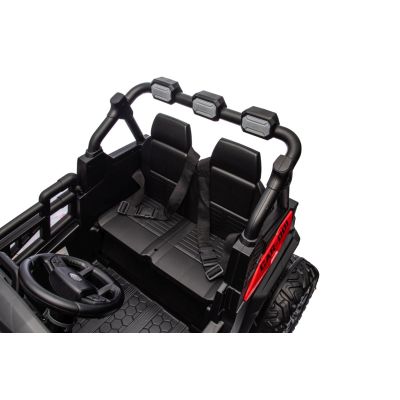 Vaikiškas elektrinis bagis OBSERVER 4x4, Raudonas
