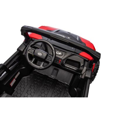 Vaikiškas elektrinis bagis OBSERVER 4x4, Raudonas