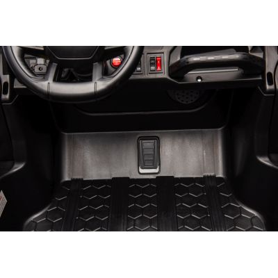 Vaikiškas elektrinis bagis OBSERVER 4x4, Raudonas