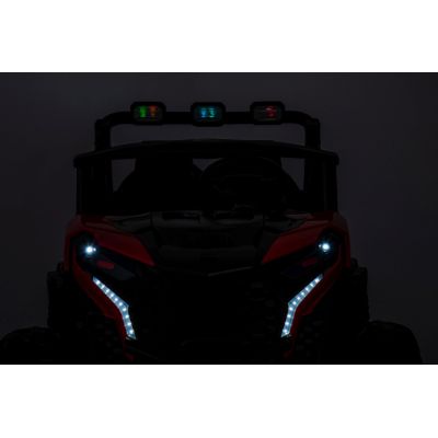 Vaikiškas elektrinis bagis OBSERVER 4x4, Raudonas