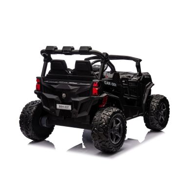 Vaikiškas elektrinis bagis OBSERVER 4x4, Juodas