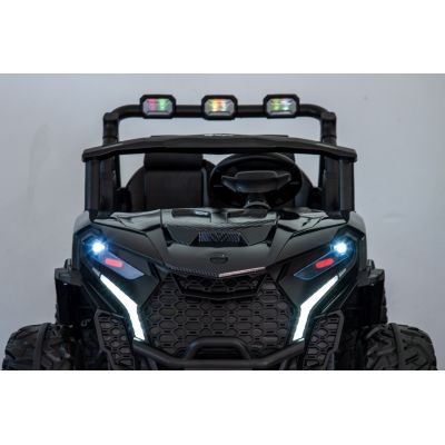 Vaikiškas elektrinis bagis OBSERVER 4x4, Juodas