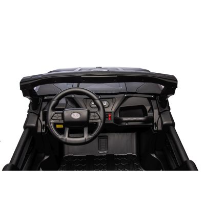 Vaikiškas elektrinis bagis OBSERVER 4x4, Juodas