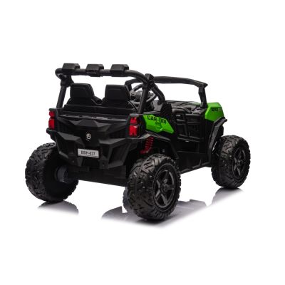 Vaikiškas elektrinis bagis OBSERVER 4x4, Žalias