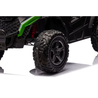 Vaikiškas elektrinis bagis OBSERVER 4x4, Žalias