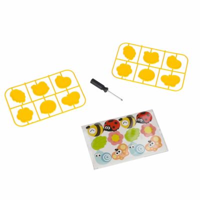Vaikiškas arkadinis žaidimas besisukantis stulpas ladybird target throw 5in1