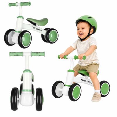 Trike Fix Tiny V2 pirmasis balansinis mokomasis dviratis žalias