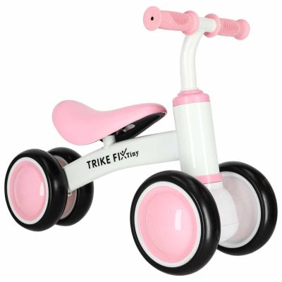 Trike Fix Tiny V2 pirmasis balansinis dviratis rožinės spalvos