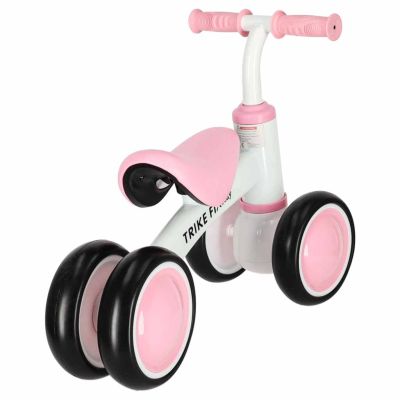 Trike Fix Tiny V2 pirmasis balansinis dviratis rožinės spalvos
