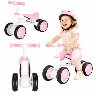 Trike Fix Tiny V2 pirmasis balansinis dviratis rožinės spalvos