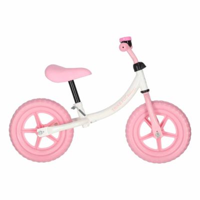 Trike Fix balansinis dviratis su varpeliu rožinės spalvos