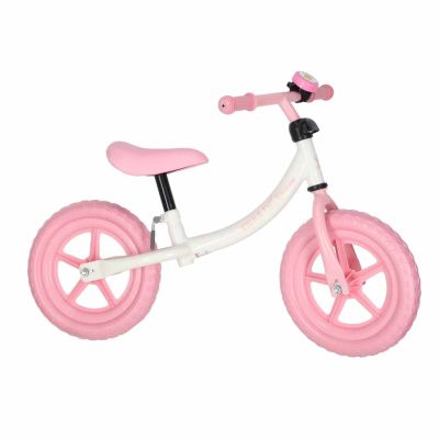 Trike Fix balansinis dviratis su varpeliu rožinės spalvos