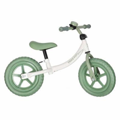 Trike Fix Balasinis krosinis dviratis su žaliu varpeliu