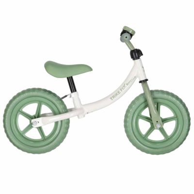 Trike Fix Balasinis krosinis dviratis su žaliu varpeliu