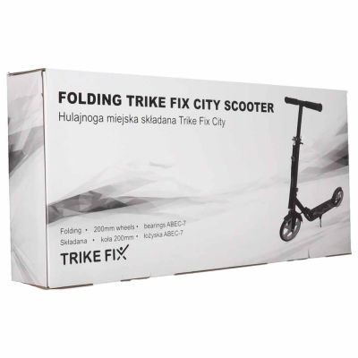 Trike Fix sulankstomas paspirtukas 200 mm juodas - 11