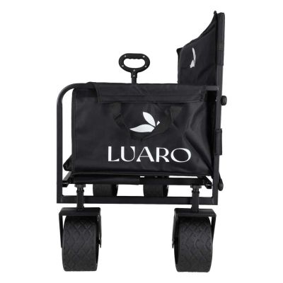 LUARO sulankstomas transportavimo vežimėlis su atsisėdimu ir atlošu