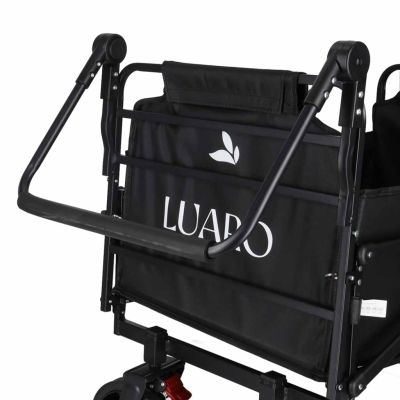 LUARO transportavimo vežimėlis, su išlankstoma lauko lova 2in1