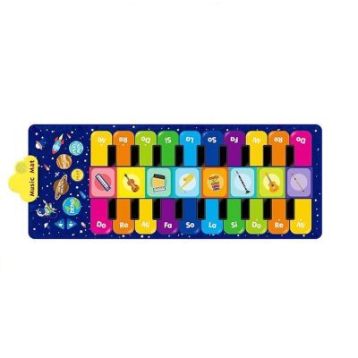 Interaktyvus Šokių kilimėlis vaikams 8 instrumentai 10 melodijų