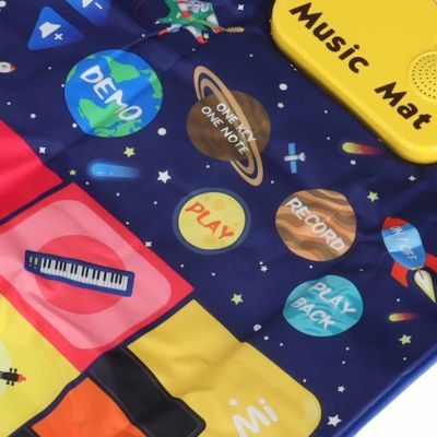 Interaktyvus Šokių kilimėlis vaikams 8 instrumentai 10 melodijų