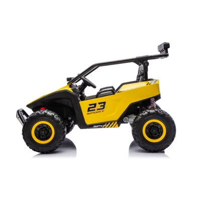 Vaikiškas elektrinis bagis TURBO 23, Geltonas