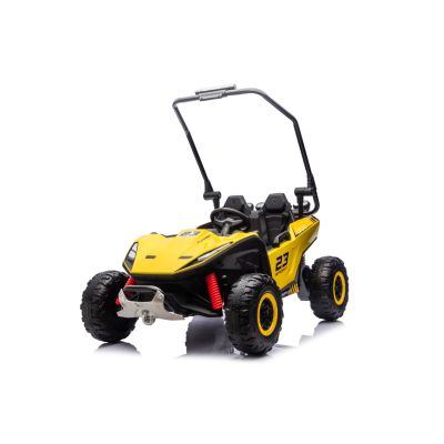 Vaikiškas elektrinis bagis TURBO 23, Geltonas