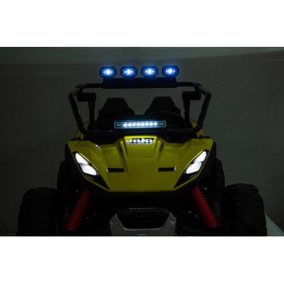 Vaikiškas elektrinis bagis TURBO 23, Geltonas