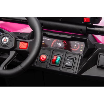 Vaikiškas elektrinis bagis TURBO 23, Rožinis